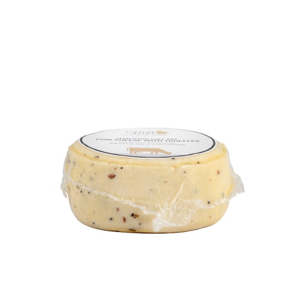 Halbharter Vollfettkäse aus Kuhmilch mit Trüffeln