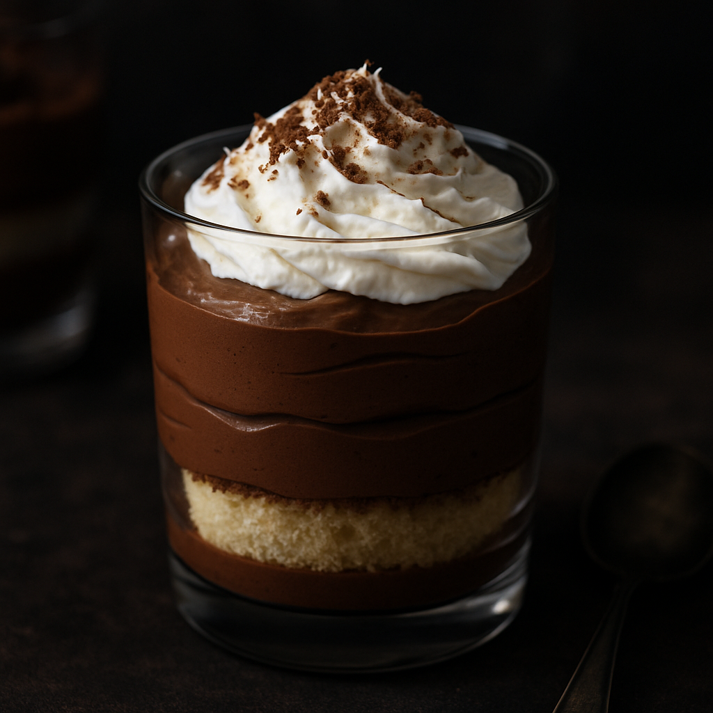 Trüffel-Schokoladencreme-Dessert